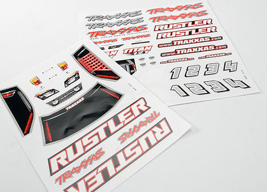 Traxxas 3716 Decal Rustler