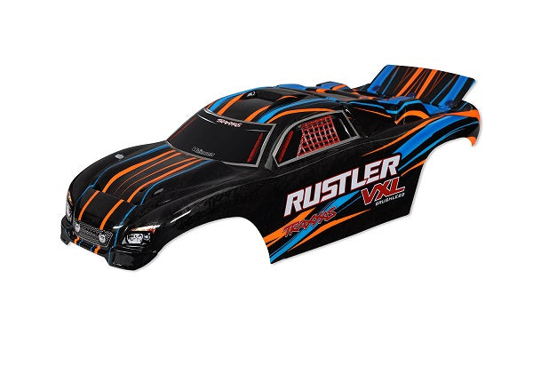 Traxxas 3720T Body Rustler Vxl Orange