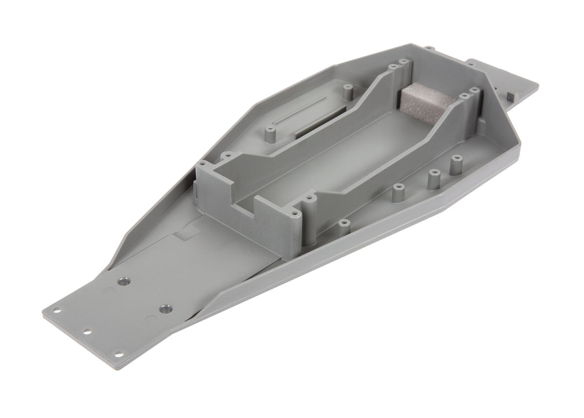 Traxxas 3728A Lower Chassis Gray 166Mm Batt Compartment