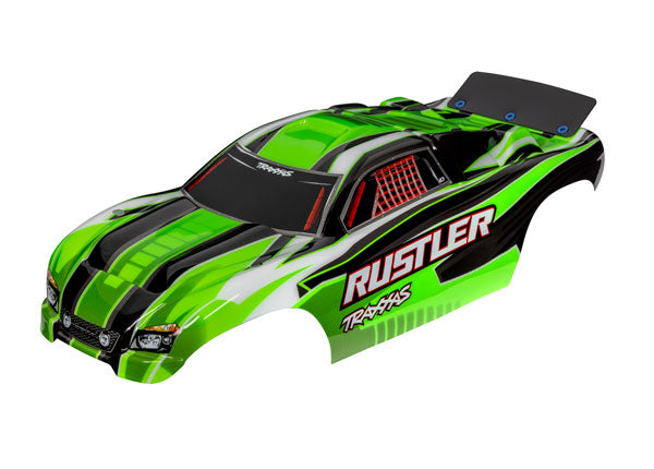 Traxxas 3750G Rustler, Body, Green