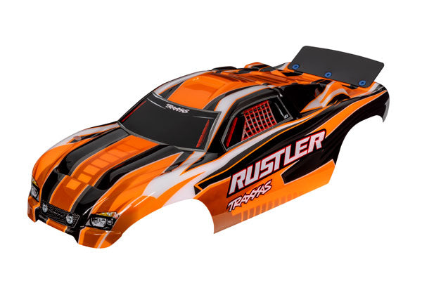 Traxxas 3750T Rustler, Body, Orange
