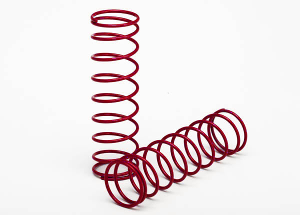 Traxxas 3758R Springs Frnt Red