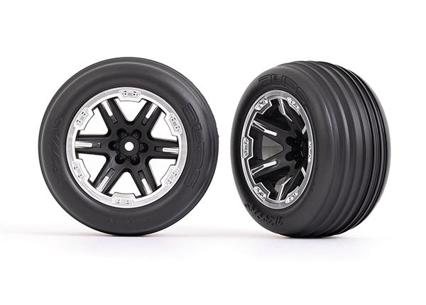 Traxxas 3771X T&W Rxt Blk Chrm 2.8/Alias