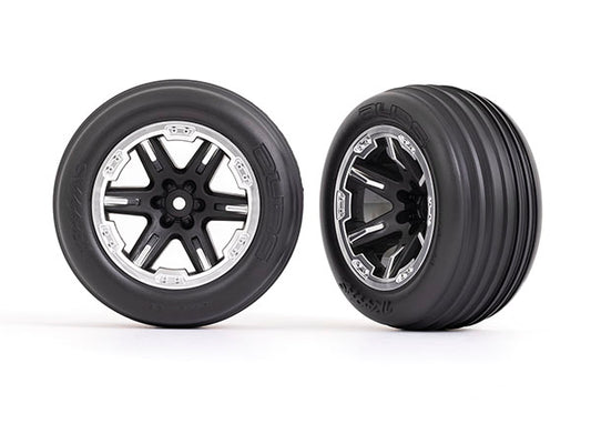 Traxxas 3771X T&W Rxt Blk Chrm 2.8/Alias