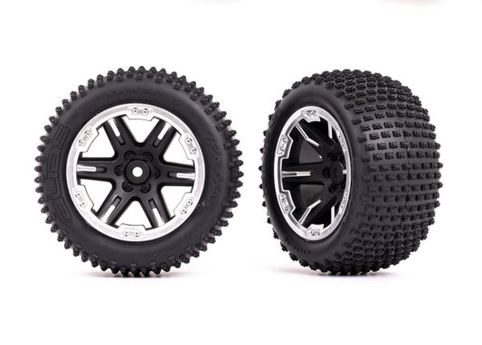 Traxxas 3772X T&W Rxt Blk & Chrm 2.8/Alias