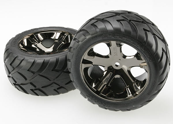 Traxxas 3773A T&W Alst Blk Chrm/Anaconda