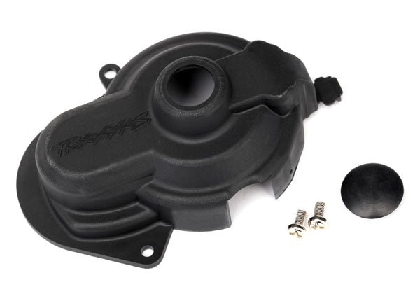 Traxxas 3792 Gear Cover/Rubber Plug Rm (2)