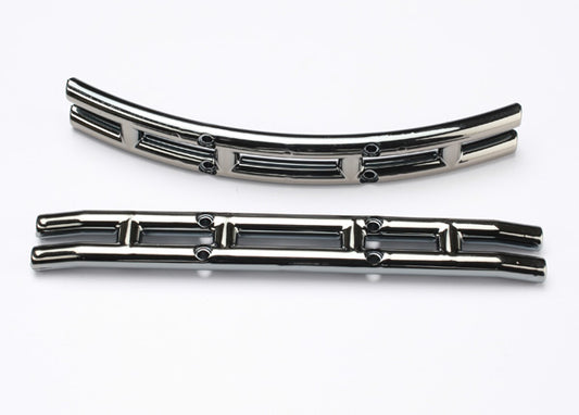 Traxxas 3926 Bumpers Black Chrome (F&R)