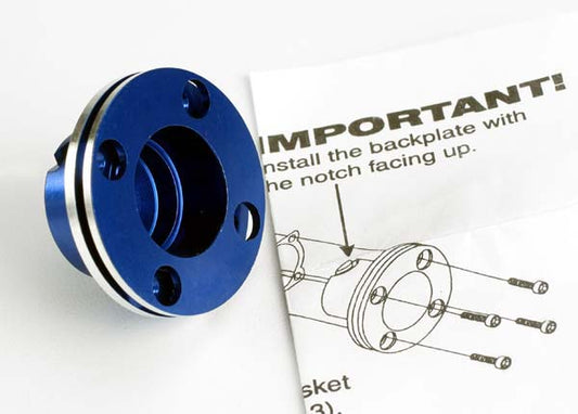 Traxxas 4012 Backplate Alum Blue Non-Recoil