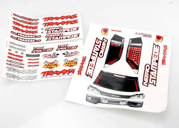 Traxxas 4113X Decal Nitro Stampede