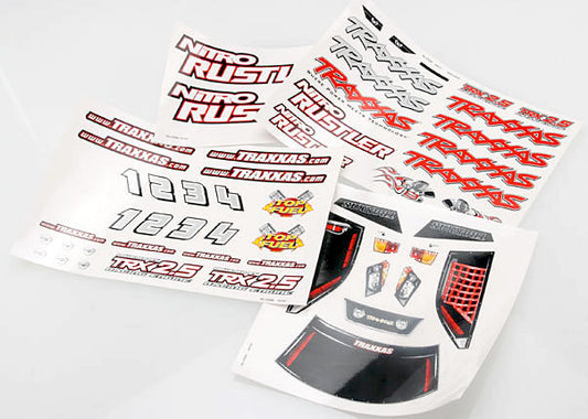 Traxxas 4413X Decal Nitro Rustler