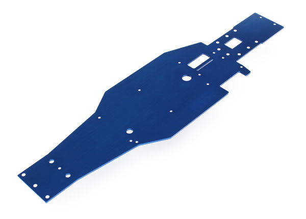 Traxxas 4422 Chassis Lower Aluminum Blue