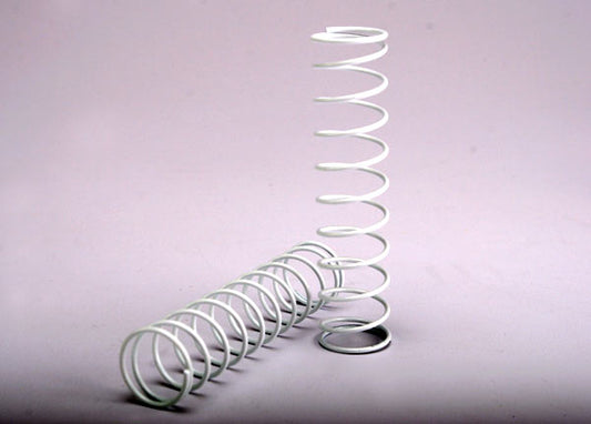 Traxxas 4457A Springs Rear Wht N. Rstlr/Slsh