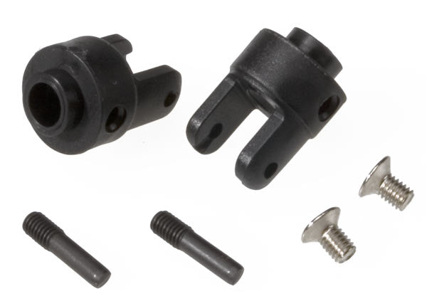 Traxxas 4628R Differential Output Yokes Blk