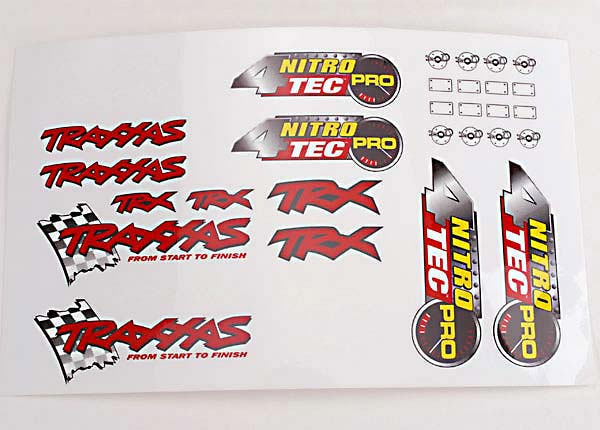 Traxxas 4814 Decal Nitro 4-Tec Pro