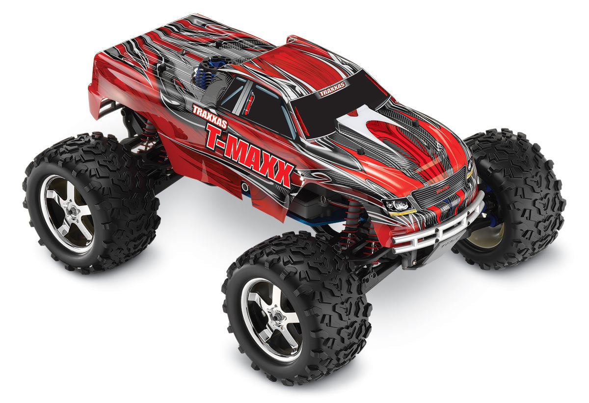 Traxxas 49077-3-Red T-Maxx 3.3 Rtr W/2.4Ghz Radio