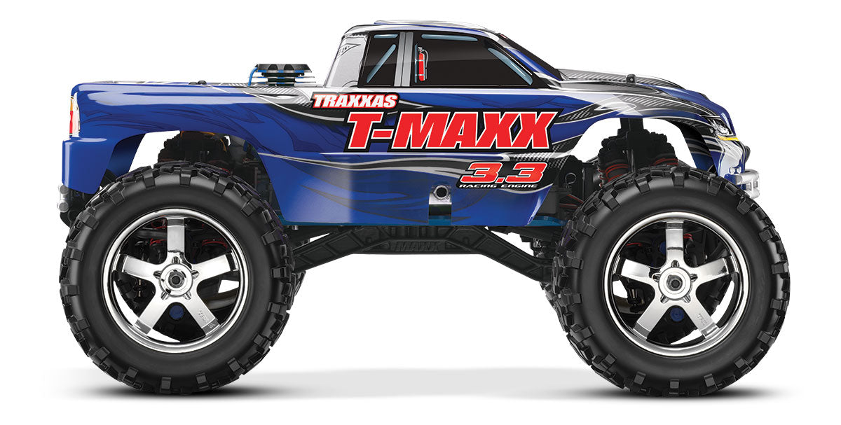 Traxxas 49077-3-Blue T-Maxx 3.3 Rtr W/2.4Ghz Radio