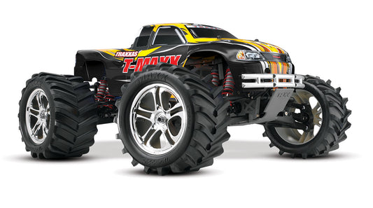 Traxxas 49104-1-Wht T-Maxx Rtr With Tq Radio