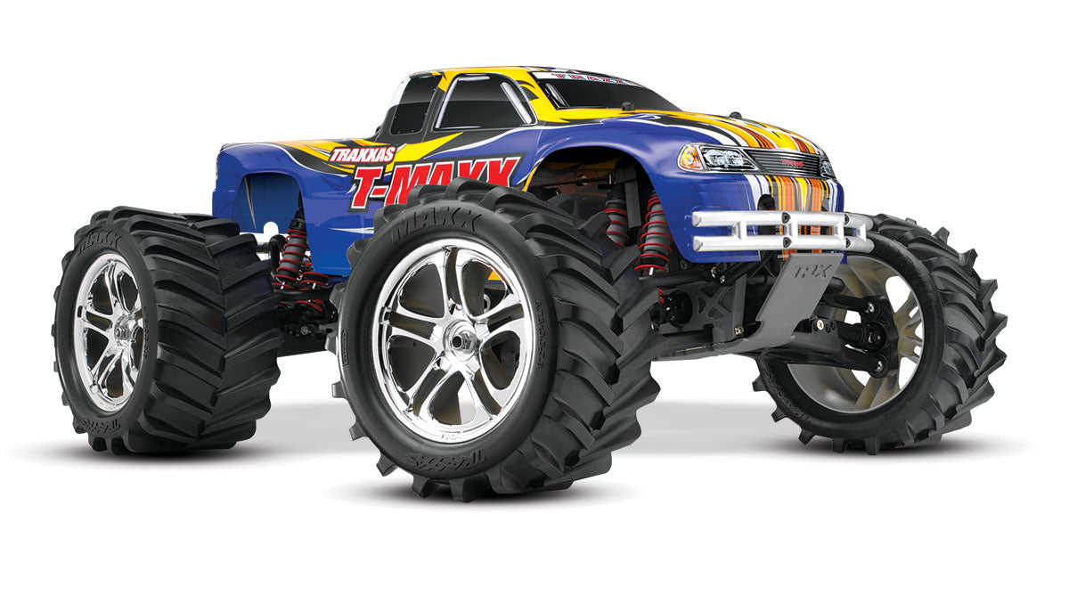 Traxxas 49104-1-Blue T-Maxx Rtr With Tq Radio