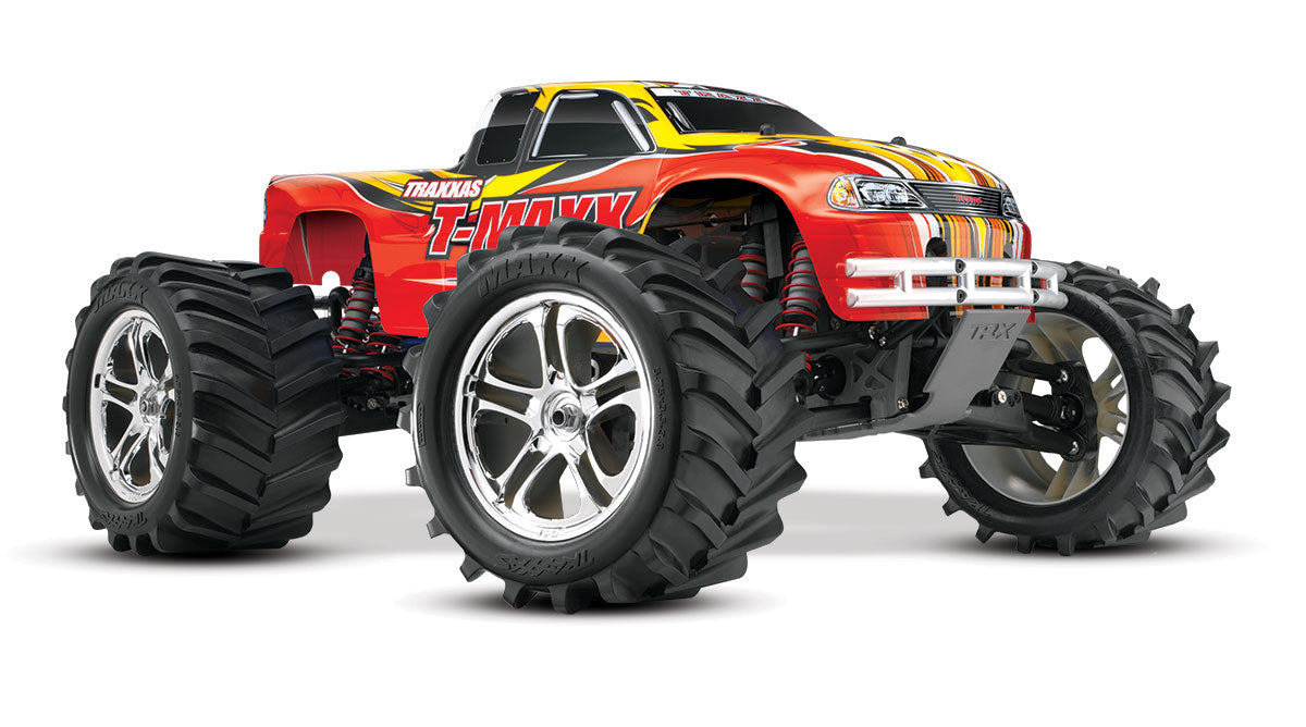 Traxxas 49104-1-Red T-Maxx Rtr With Tq Radio