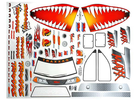 Traxxas 4913X Decal T-Maxx Jaws