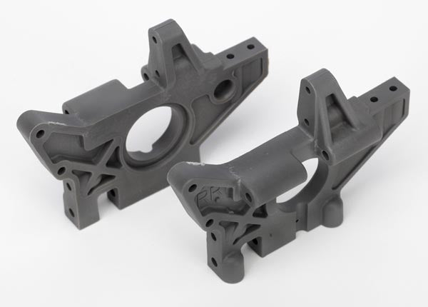 Traxxas 4929R Bulkheads (L/R) (Rear) (Grey)