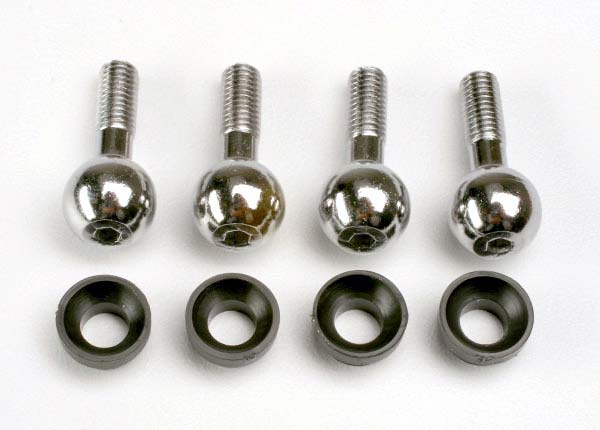 Traxxas 4933 Pivot Balls/Caps Bushings (4)