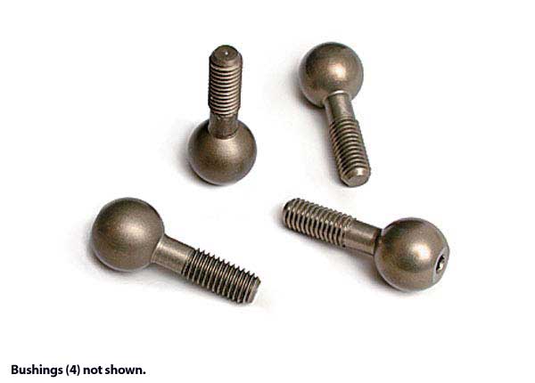 Traxxas 4933X Pivot Balls Aluminum Aluminum