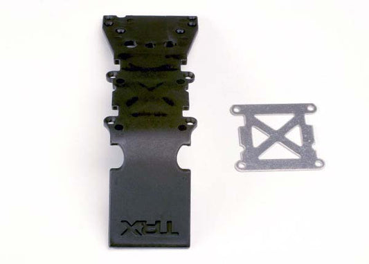 Traxxas 4937 Skidplate Frnt Blk Ss Plate