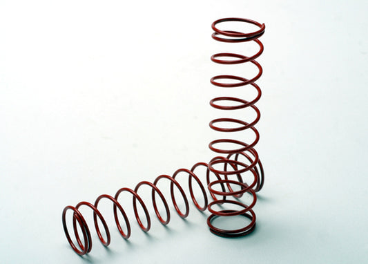 Traxxas 4957 Springs 2.5 Rate Red