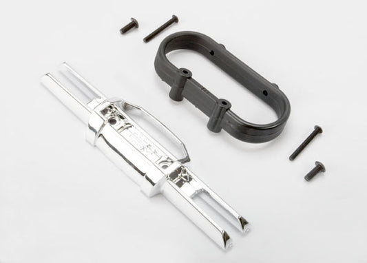 Traxxas 5336A Bumper/Mount Rear Chrome