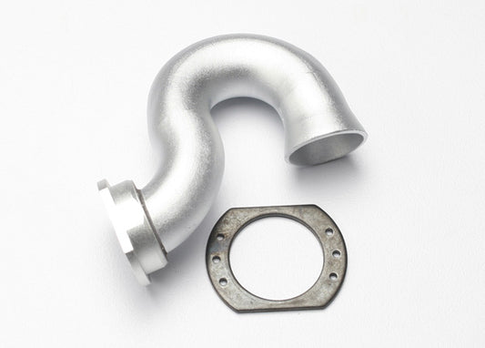 Traxxas 5340X Exhaust Header Aluminum Silver