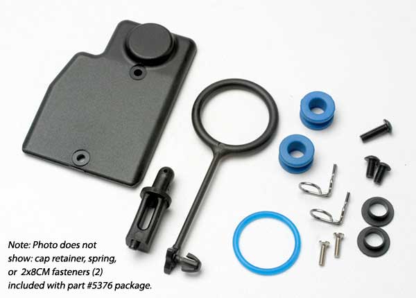 Traxxas 5376 Fuel Tank Rebuild Kit Pull Rng