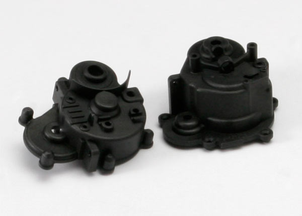 Traxxas 5391R Gearbox Halves F/R Black