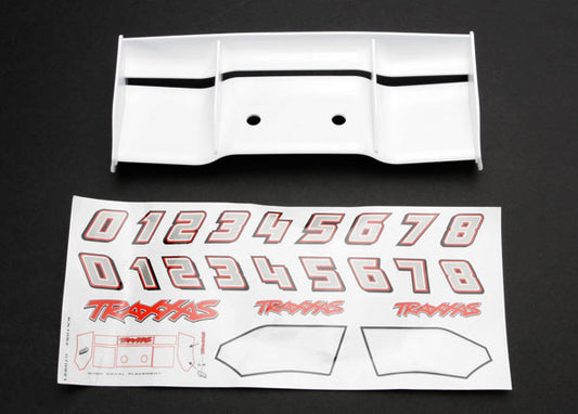 Traxxas 5412 Wing Revo (White)/ Decal Sheet