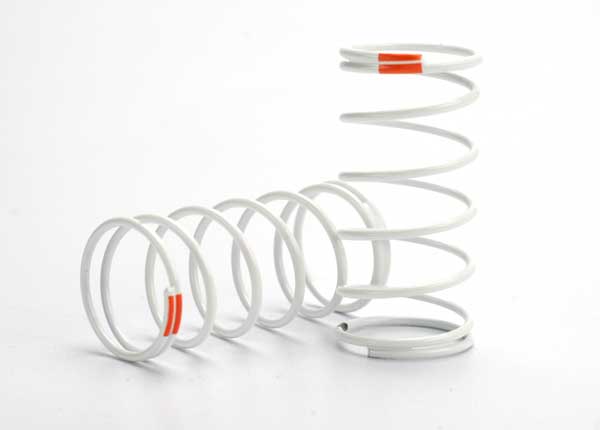 Traxxas 5428 Springs Gtr .9 Rate White