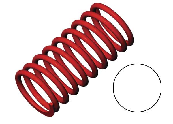 Traxxas 5436 Springs Gtr 2.9 Rate Red