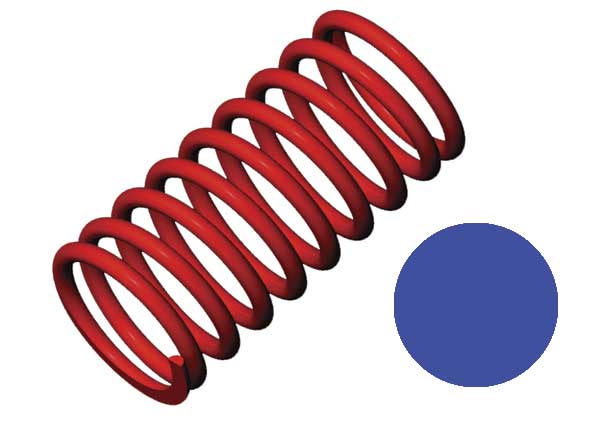 Traxxas 5444 Springs Gtr 5.9 Rate Red