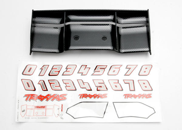 Traxxas 5446G Wing Revo Exo-Carbon Finish