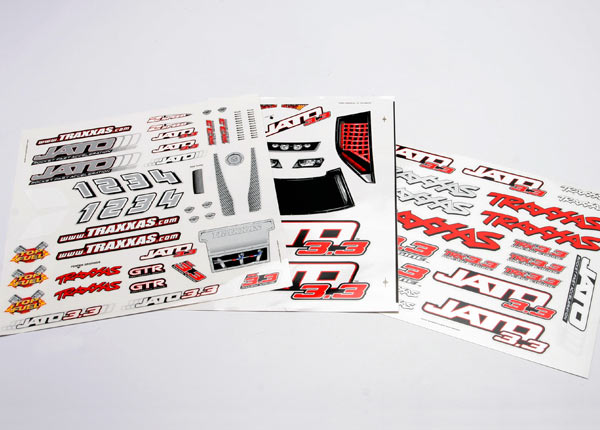 Traxxas 5513X Decal Jato 3.3