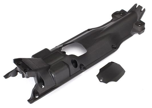 Traxxas 5637X Skidplate Nylon Black W/ Cover