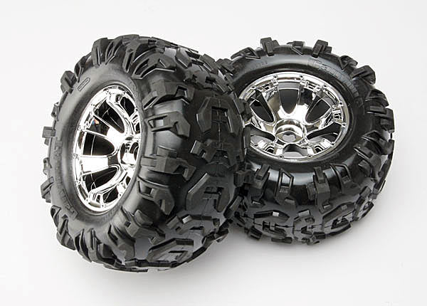 Traxxas 5673 T&W Geode Chrm/Canyon At 17Mm