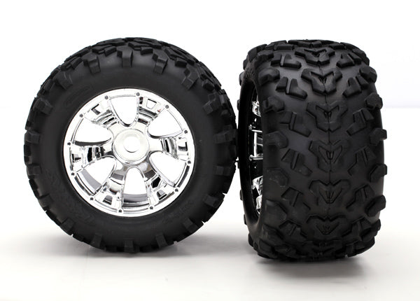 Traxxas 5674 T&W Geode Chrm/Maxx 6.3 17Mm