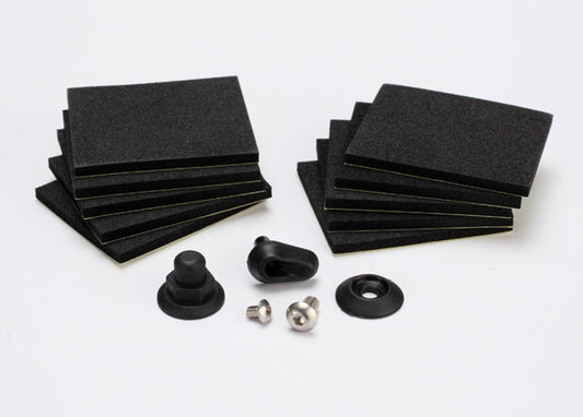 Traxxas 5723 Hatch Post/Wtr Outlet/Foam Pad