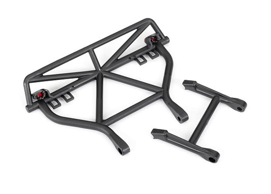 Traxxas 5838 Bumper Rear Mnt/Lens Led Blk