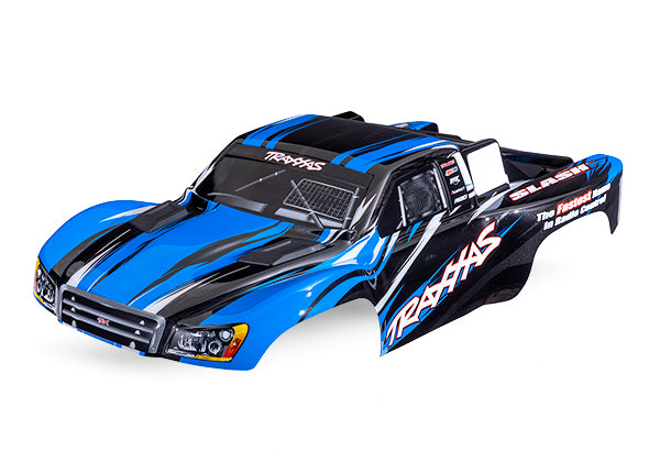 Traxxas 5855-Blue Body Slash 4X4 Blue