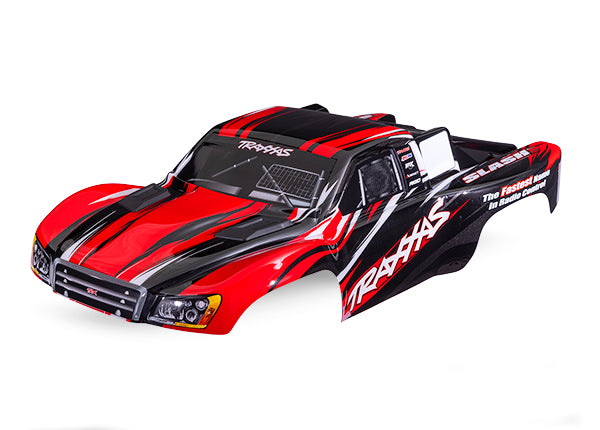 Traxxas 5855-Red Body Slash 4X4 Red