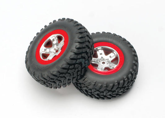 Traxxas 5873A T&W Sct Stn Chrm,Red/Sct Of/R
