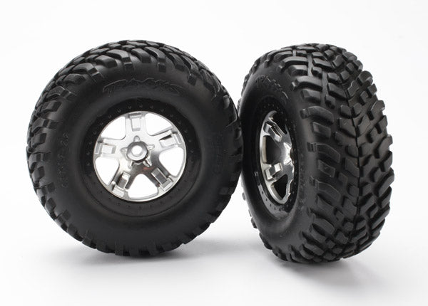 Traxxas 5873X T&W Sct Stn Chrm,Blk/Sct Of/R
