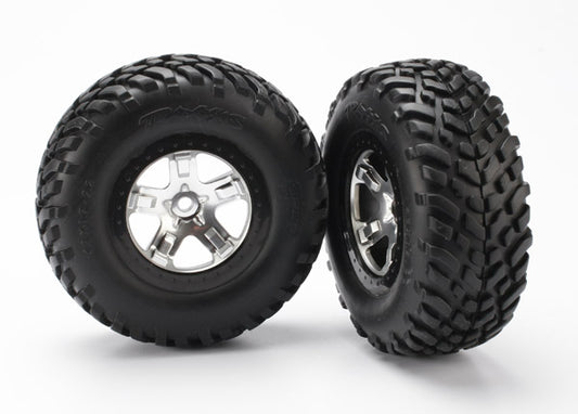 Traxxas 5873X T&W Sct Stn Chrm,Blk/Sct Of/R